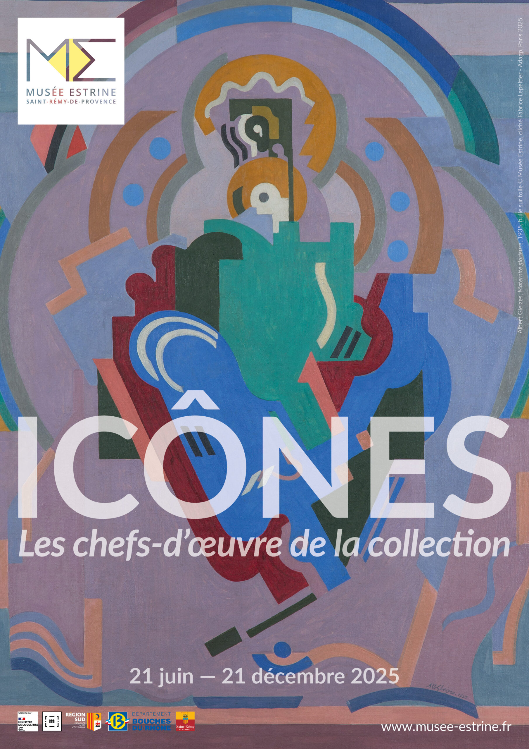 Albert Gleizes (1881-1953) Maternité Glorieuse, 1935 Huile sur toile © Musée Estrine, cliché Fabrice Lepeltier