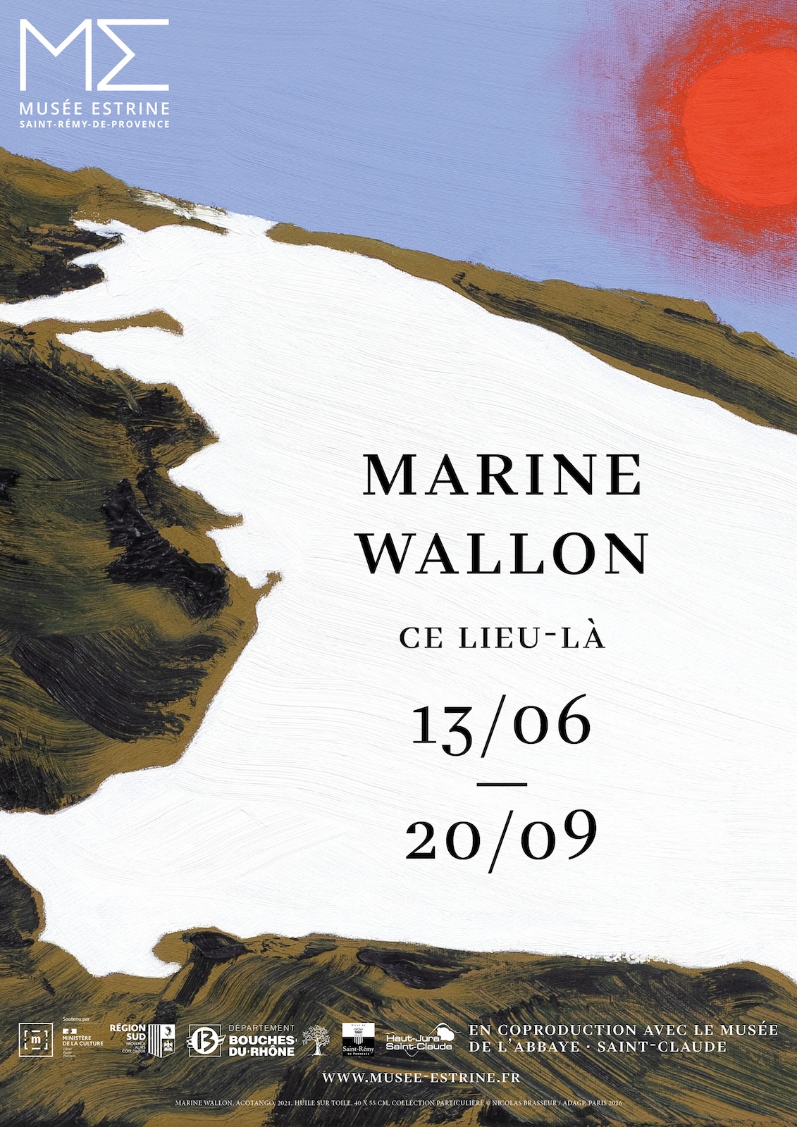 Marine Wallon, Acotango, 2021, huile sur toile Marine Wallon, Acotango, 2021, huile sur toile, 40 x 55 cm, collection particulière © Nicolas Brasseur / Adagp, Paris 2026